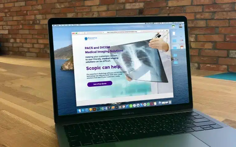 Radiology Solutions Landing Page