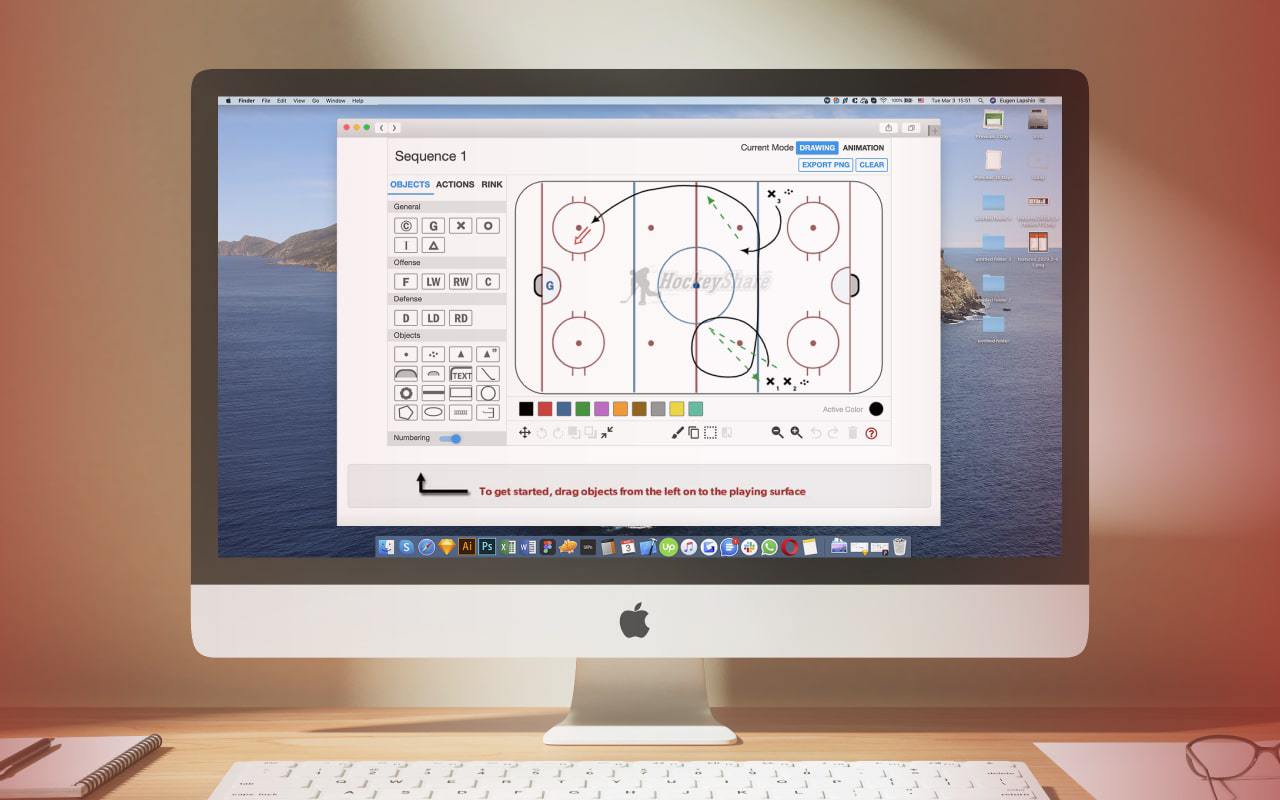 Hockey Diagrammer HTML5