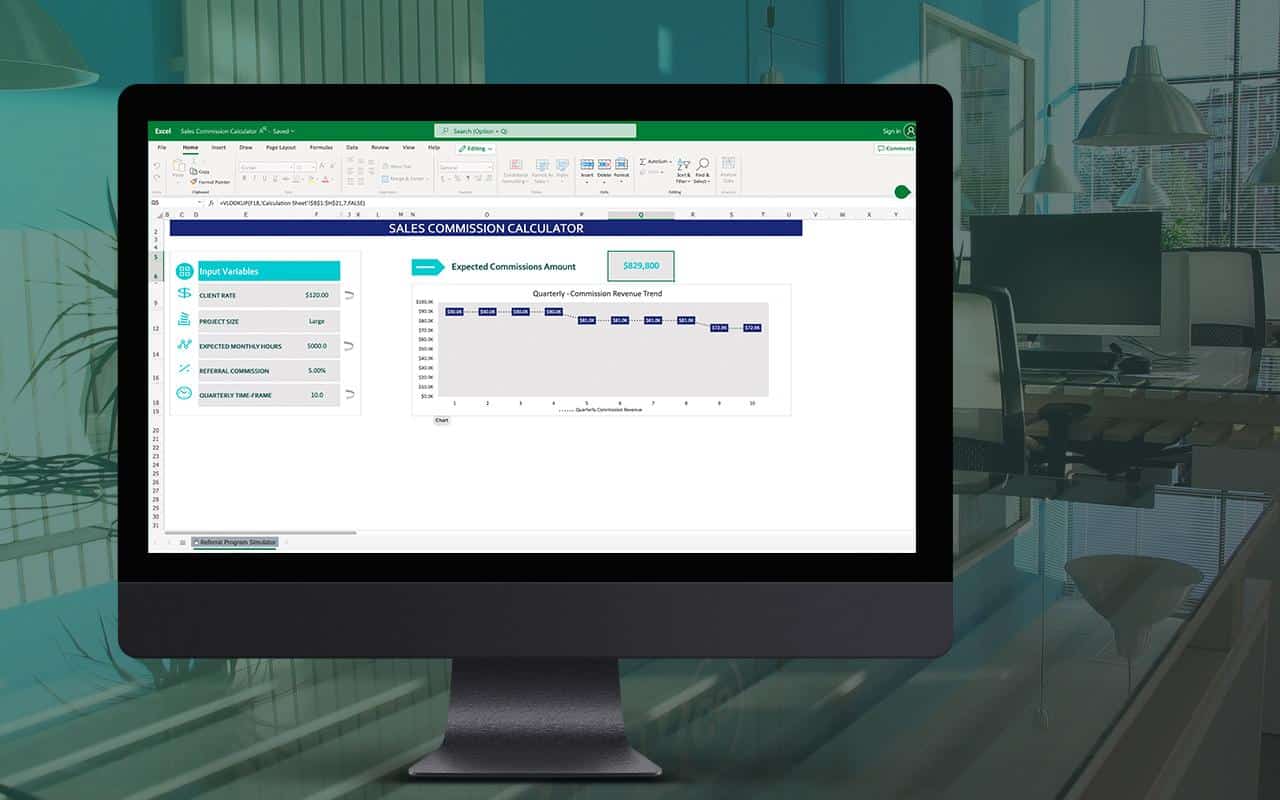 Sales Commission Calculator Scopic
