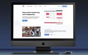 Secure Share911 desktop app interface showing cross-platform security tools and analytics