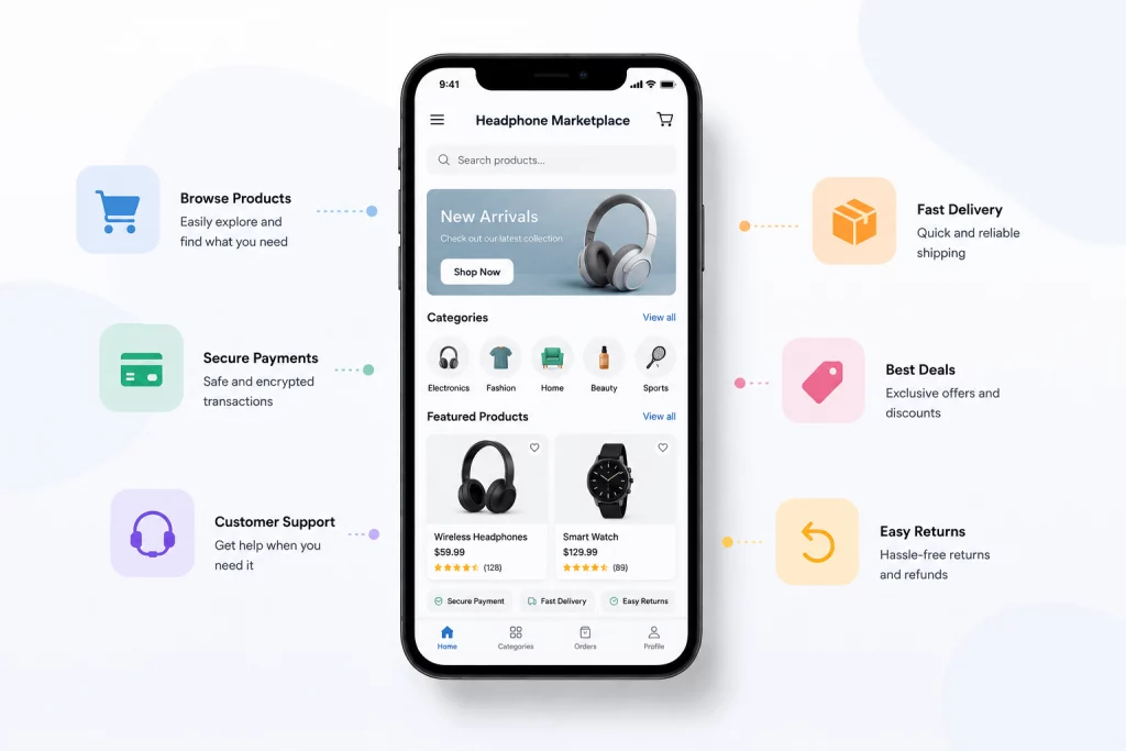 ecommerce mobile app development