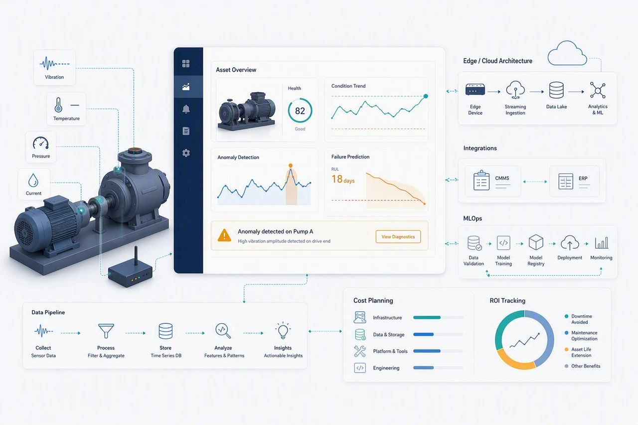 Industrial IoT platform for predictive maintenance and asset optimization.